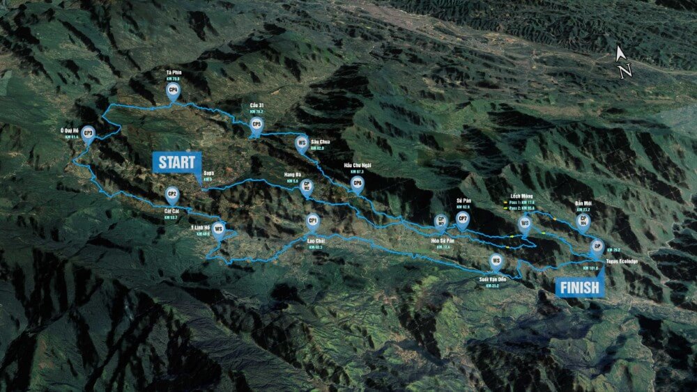 Map chạy 100K