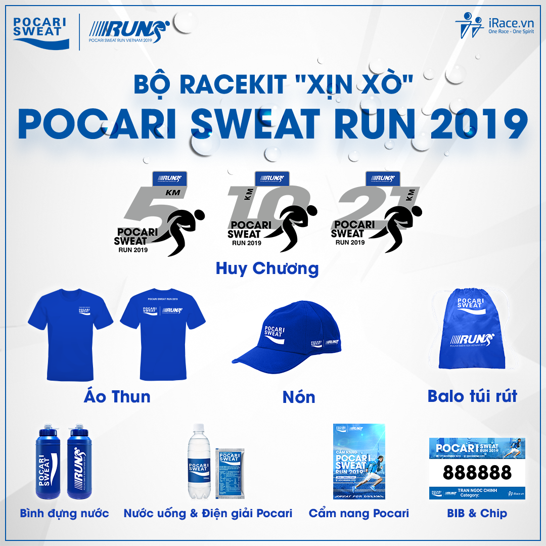 Giải chạy bộ Pocari Sweat Run 17/11/2019 Thể Hình Channel