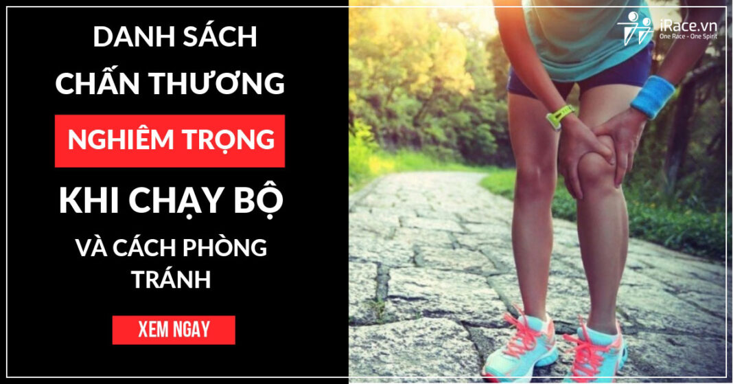 chan thuong khi chay bo