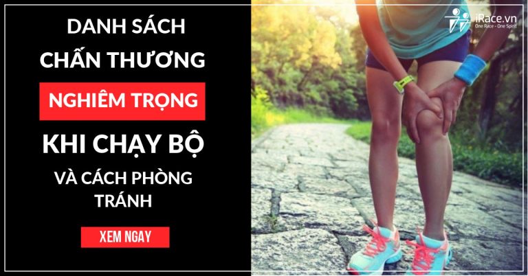 chan thuong khi chay bo