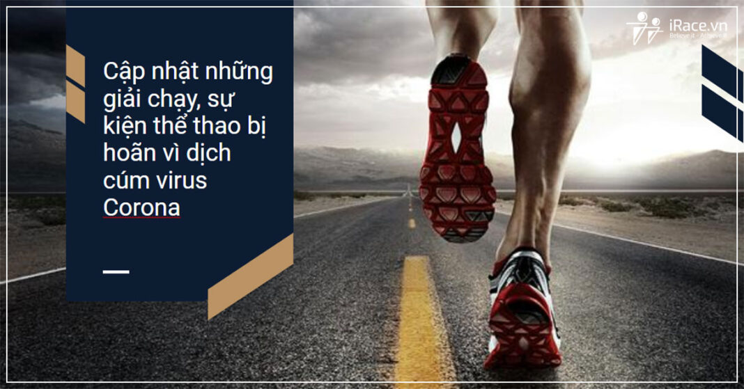 giay chay bi huy vi corona