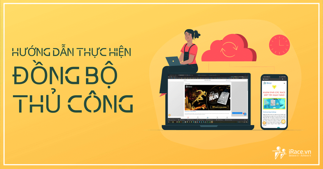 Hướng dẫn sử dụng tính năng đồng bộ thủ công trên iRace