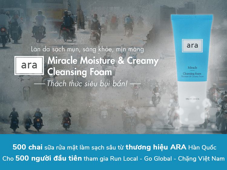 Ara cleasing foam