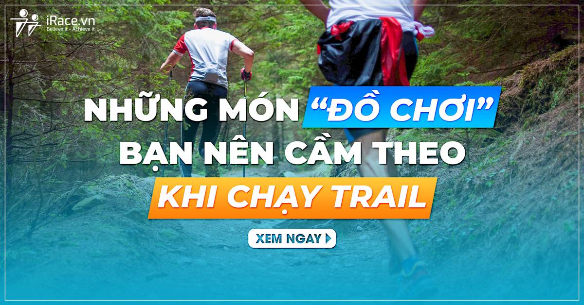 chay trail can mang theo do gi