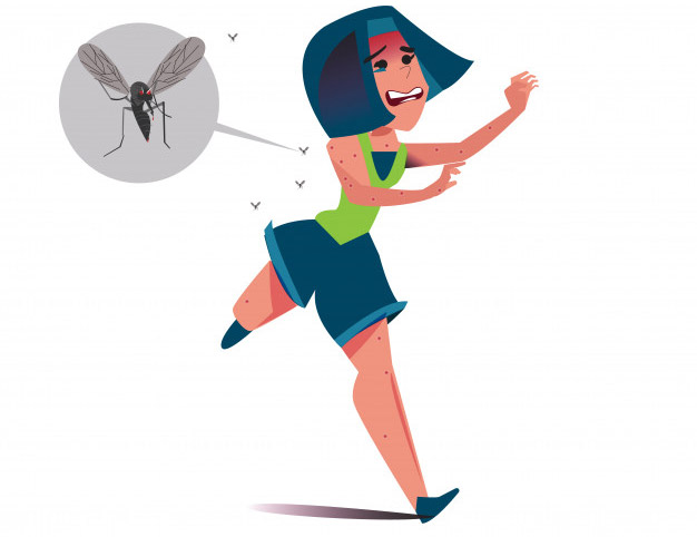 mosquitoes love runners