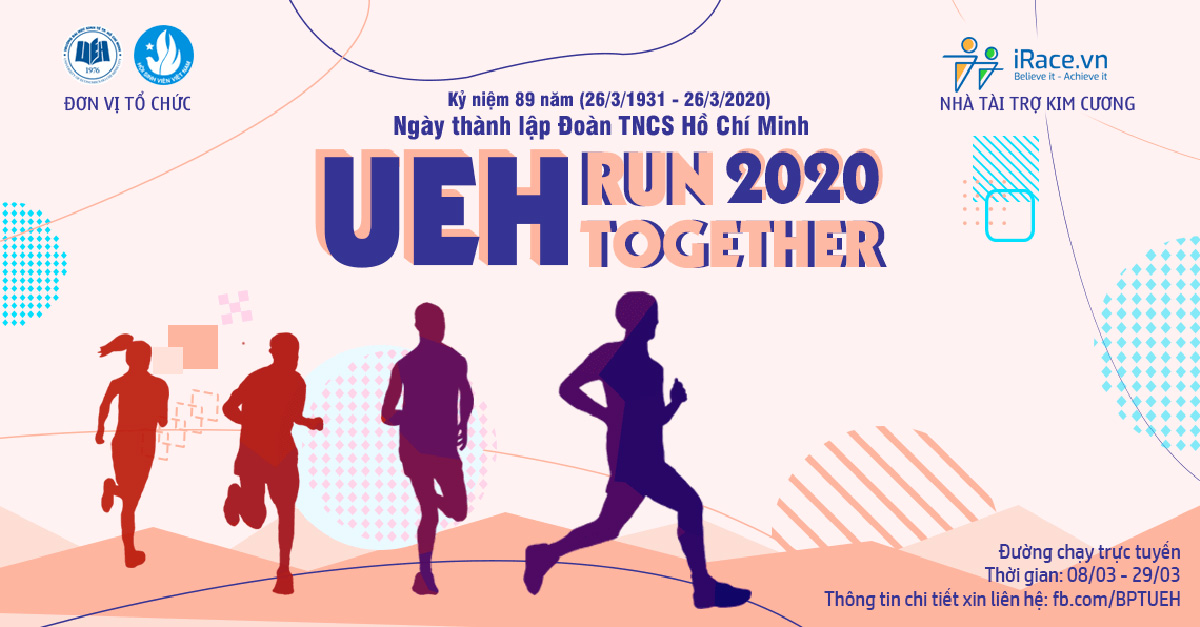 irace tai tro UEH Run Together 2020