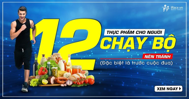 12 thuc pham khong nen an truoc khi chay
