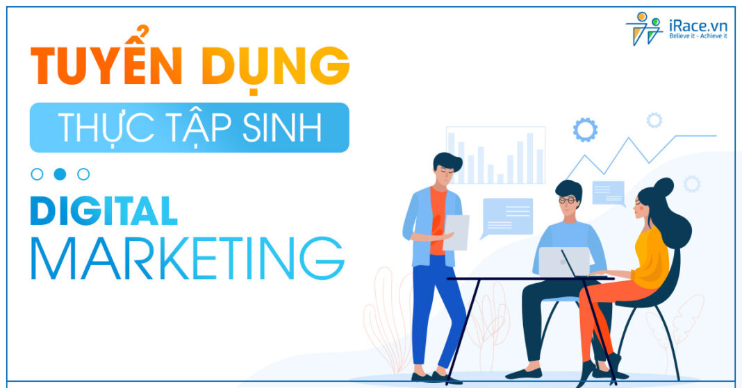 irace tuyen dung thuc tap sinh digital marketing