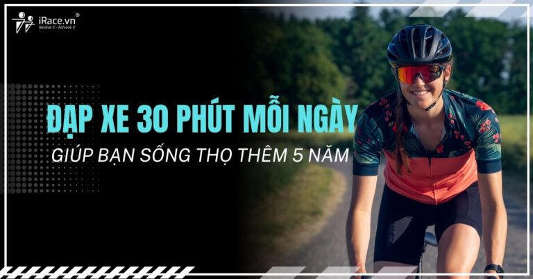 Sống Thọ Hơn 5 Năm Chỉ Với 30 Phút Đạp Xe Hàng Ngày