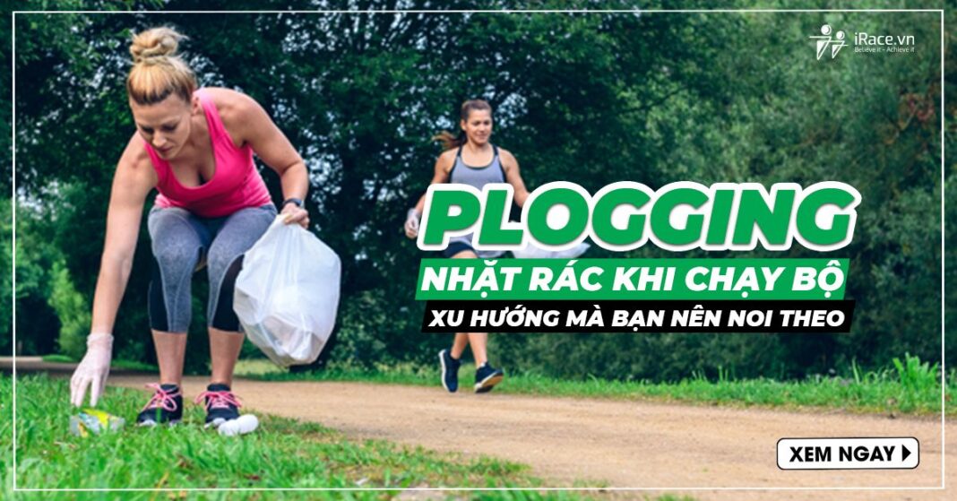 plogging chay bo nhat rac