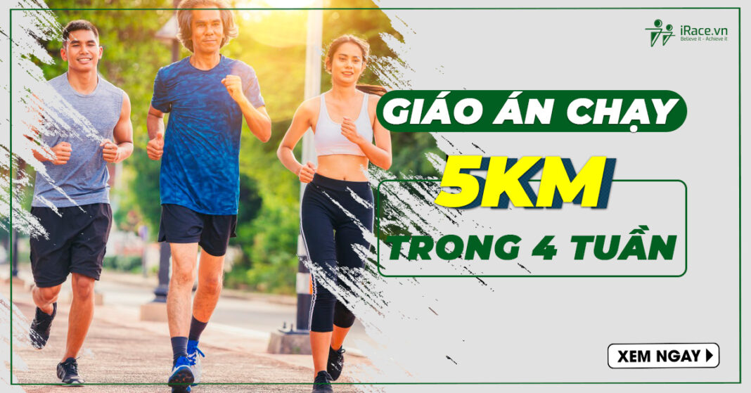 giao an chay 5k trong 4 tuan