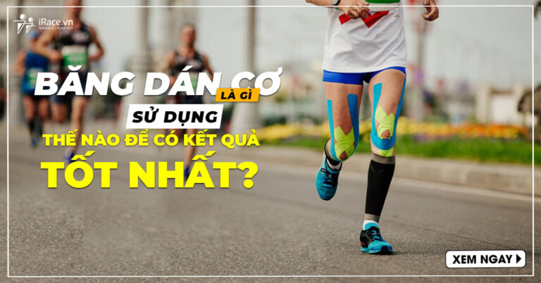 Công dụng của băng dán cơ các tín đồ runner không nên bỏ qua