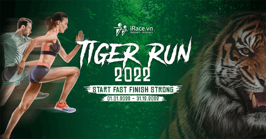 race banner tiger run 2022