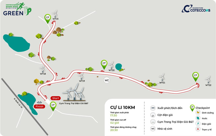 coteccons quảng bình marathon 10km