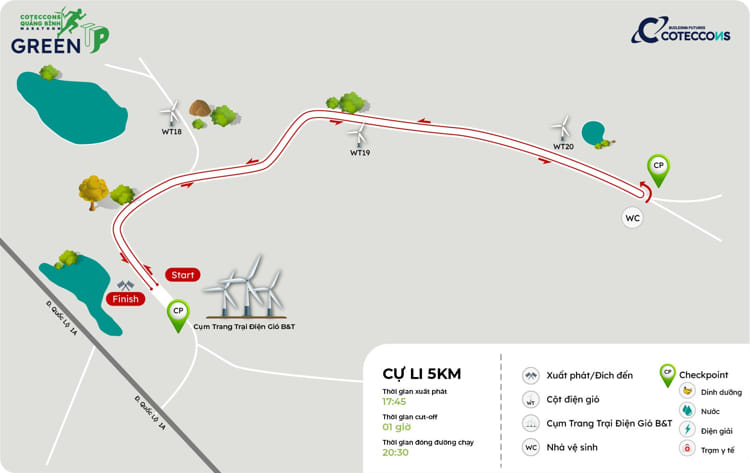 coteccons quảng bình marathon 5km