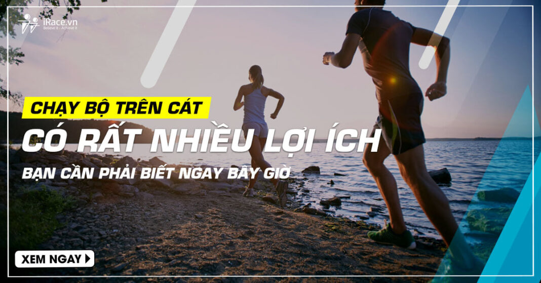 chay bo tren cat