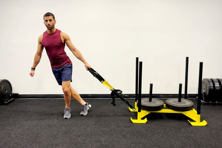 Lateral Sled Pull