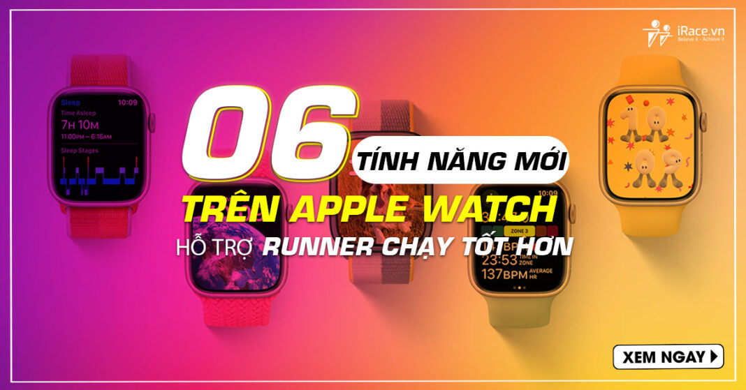 chay bo cung apple watch