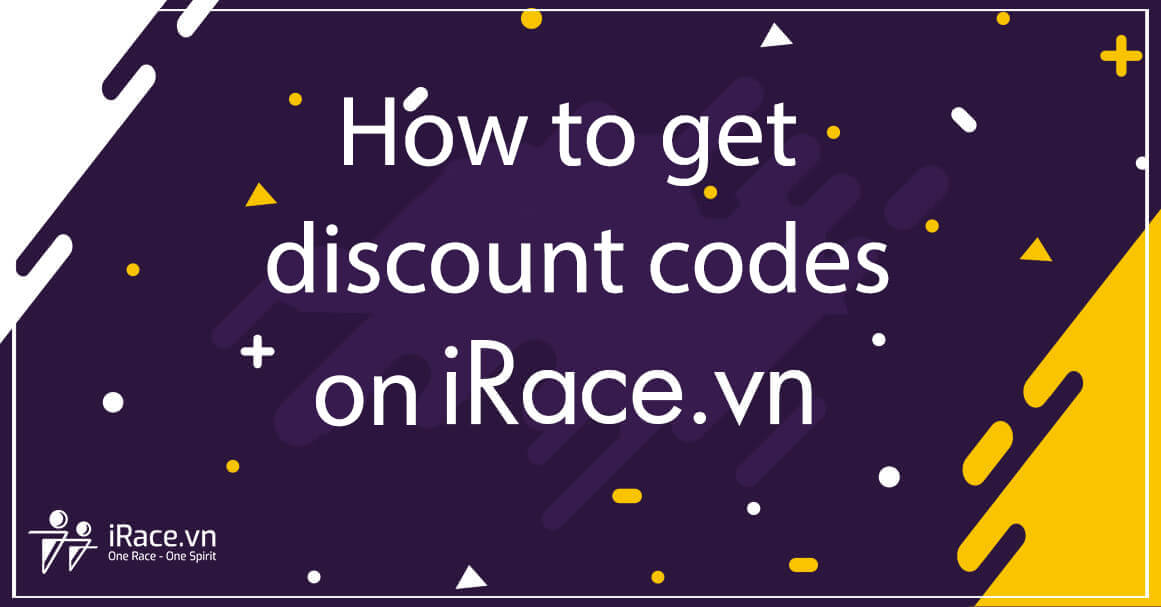 How to get discount codes on iRace?