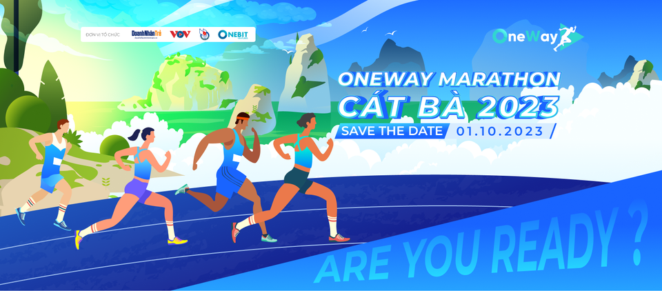 Sự kiện chạy bộ OneWay Marathon Cát Bà (01/10)
