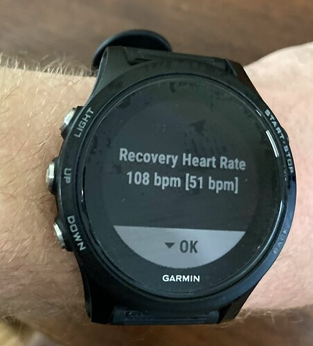 Recovery Heart Rate Feature on Garmin Watches