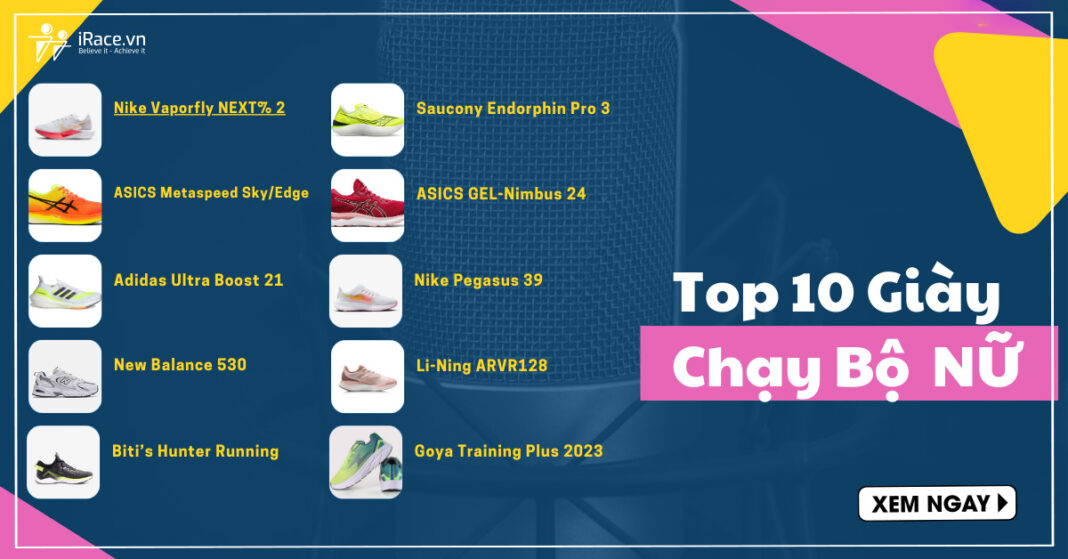 top 10 giay chay nu