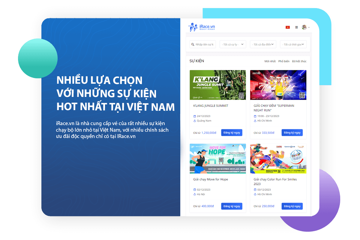 su kien noi bat - Lợi ích khi đăng ký mua chung trên iRace.vn