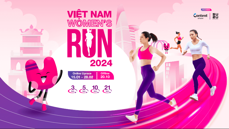 Giải chạy Việt Nam Women's Run 2024 - iRace.vn