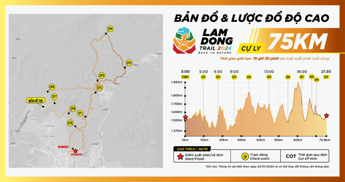 Giải chạy Lâm Đồng Trail 2024 Trí Hoàng
