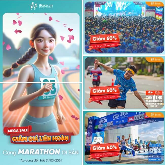 MEGASALE - Giảm Giá Liên Hoàn Cùng Marathon Di Sản