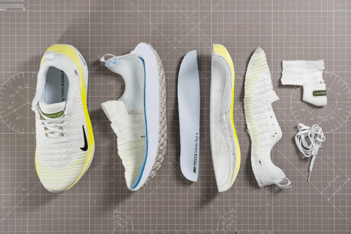 Nike InfinityRN 4: Thân giày (Upper)