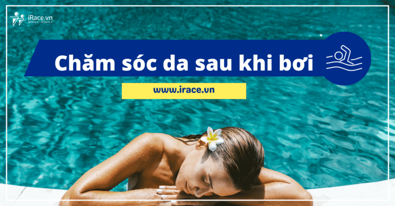 Mẹo chăm sóc da sau khi bơi hiệu quả
