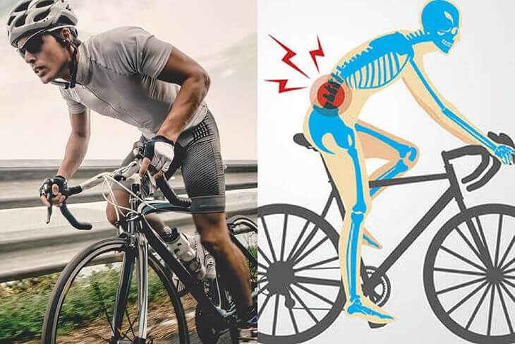 Bảo vệ người đạp xe khỏi các chấn thương có thể xảy ra do tư thế không đúng