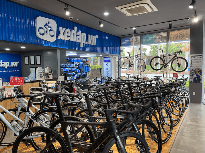 Hệ thống cửa hàng xe đạp Xedap.vn