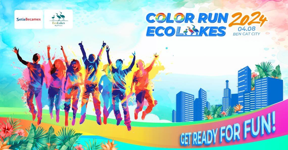 Color Run EcoLakes 2024 | Thông tin giải chạy