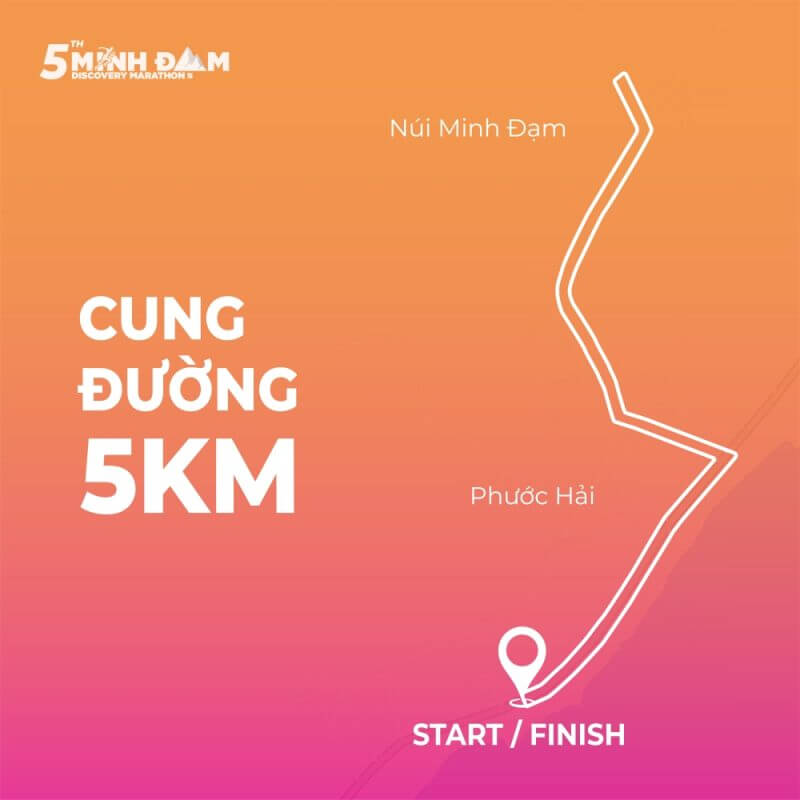 Bản đồ đường chạy 5K