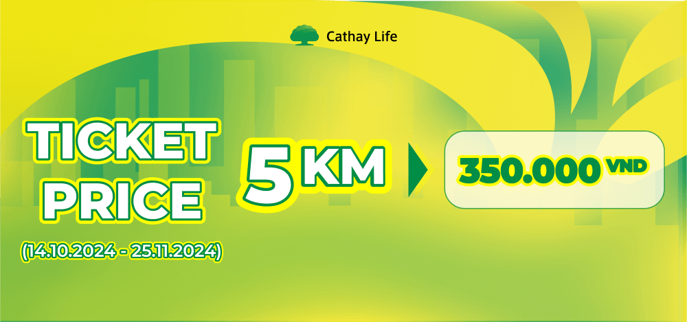 Bảng giá vé Cathay Run 2025