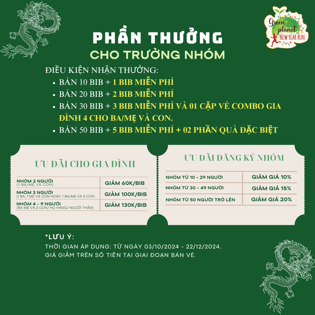 Ưu đãi đăng ký nhóm