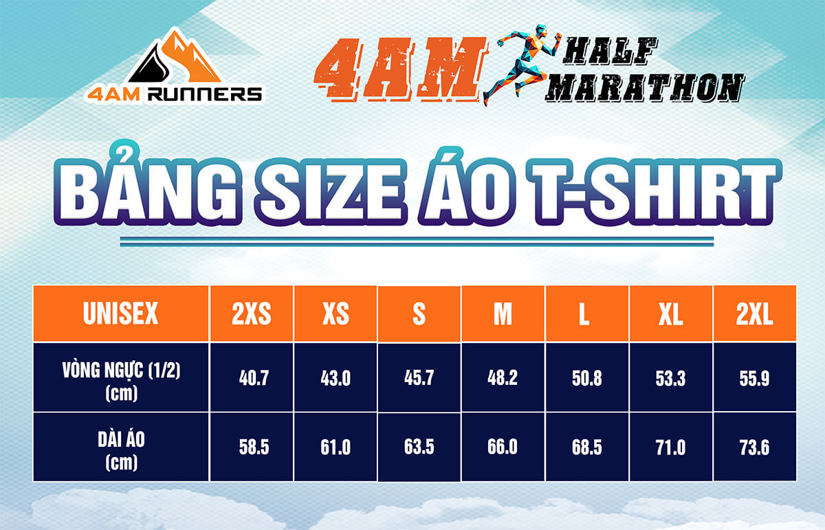size ao 4AM Half Marathon (4AMHM)