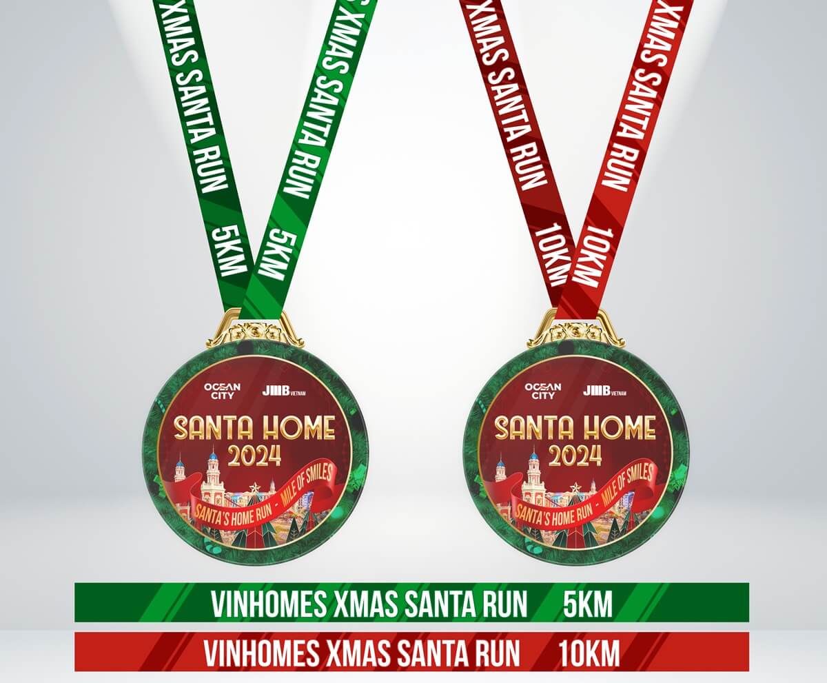 Huy chương Santa Run