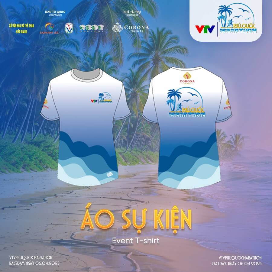 Áo VTV Phú Quốc Marathon 2025