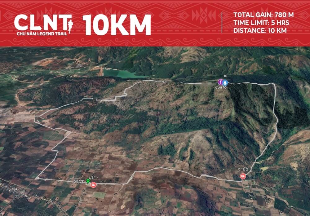 Bản đồ đường chạy 10K