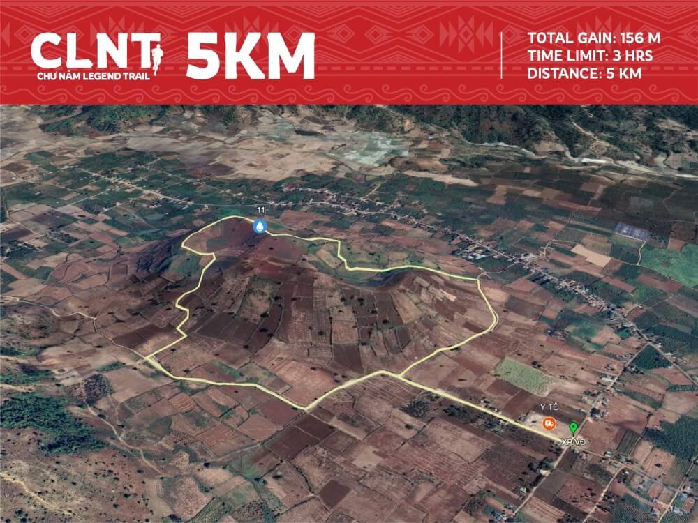 Bản đồ đường chạy 5K