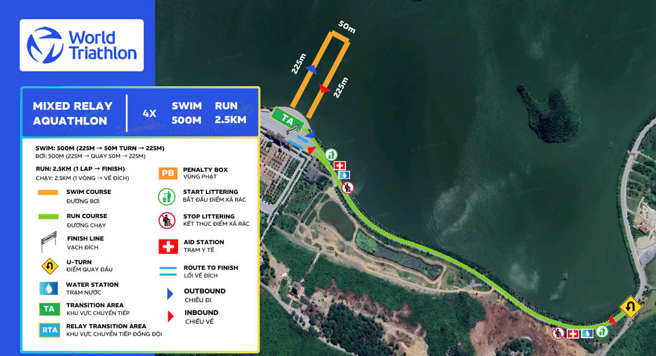 Bản Đồ Aquathlon Open