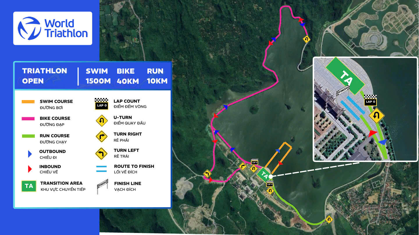 Bản Đồ Aquathlon Open