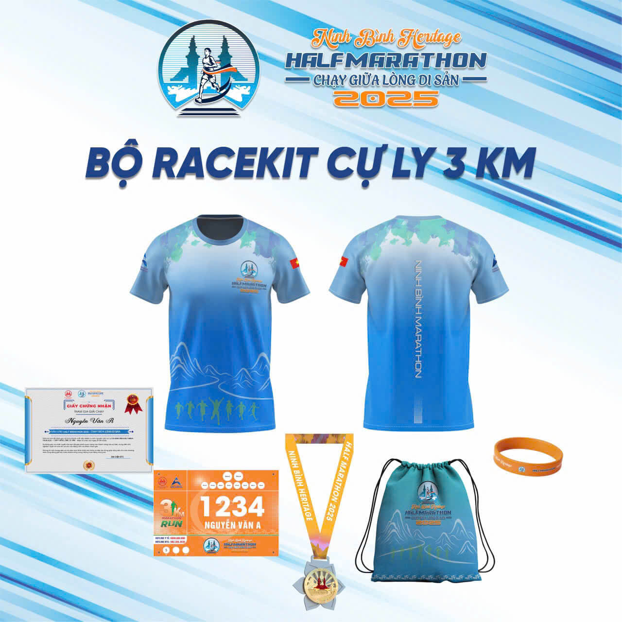 Racekit 3km