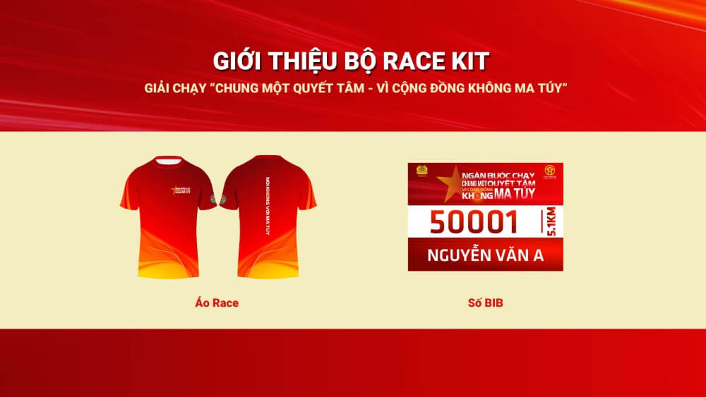 Racekit Chung một quyết tâm – Vì cộng đồng không ma túy 2025