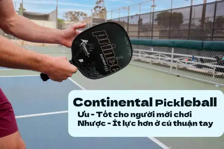 [Top 3 cách cầm vợt Pickleball] Giúp bạn thống trị sân đấu!