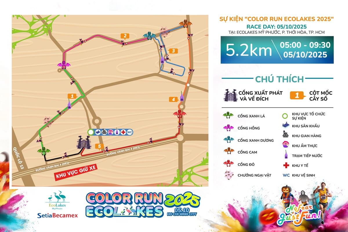 Bản đồ đường chạy