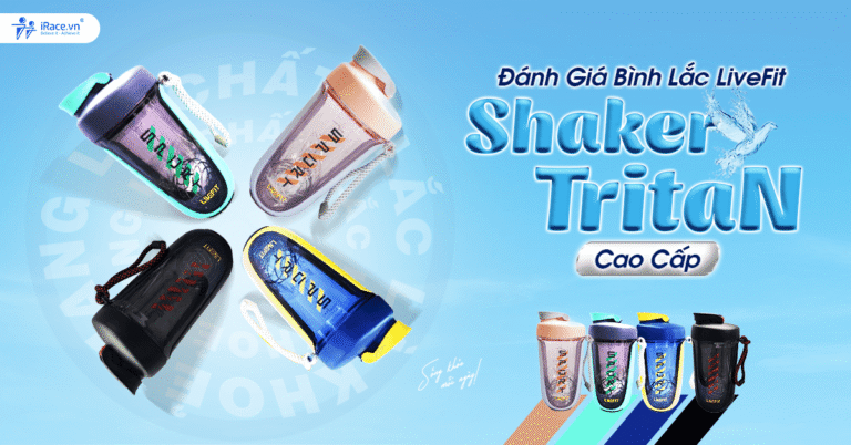 Vô tình được anh bạn gymer giới thiệu bình lắc LiveFit Shaker Tritan và giờ mình mang theo nó đi tập mỗi buổi tập